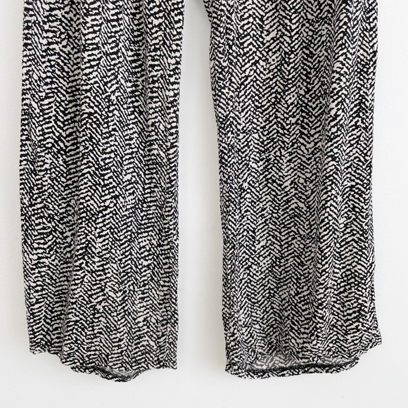 Three Dots Boho Printed Pull-On Wide Leg Pants Size Small - Picture 6 of 14